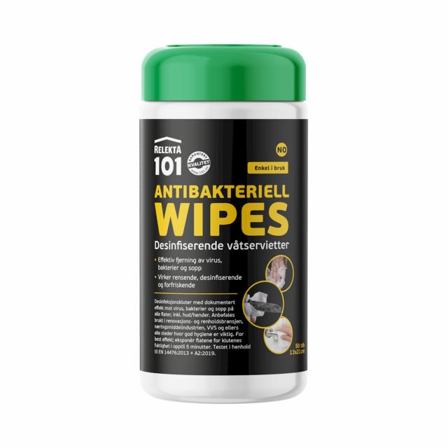 101 Antibakteriell Wipes